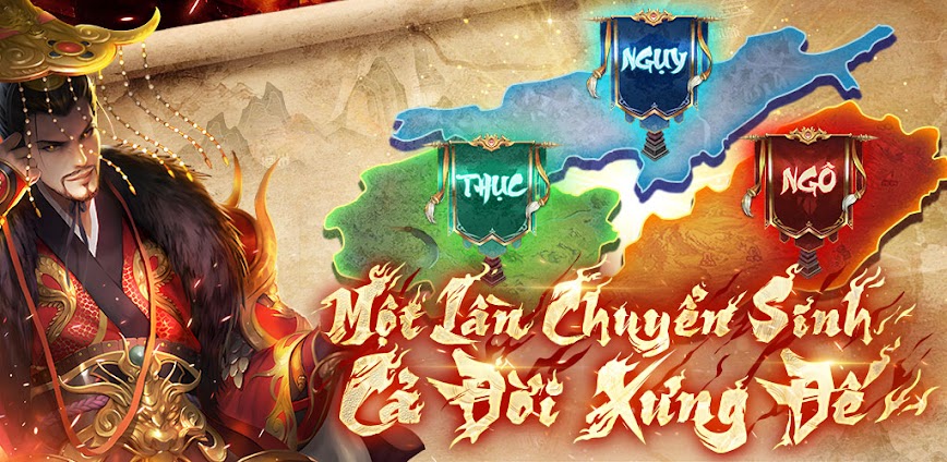 Chuyển Sinh Ta Là Vua Tam Quốc 2.2 [MOD Menu APK][Damage & Defense Multiplier][Speed]