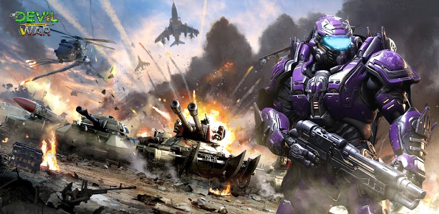 Devil War: Doom Shooting Game 1.4.3 [MOD Menu APK][Unlimited Money][Unlimited Ammo][God Mode][One Hit Kill] & More