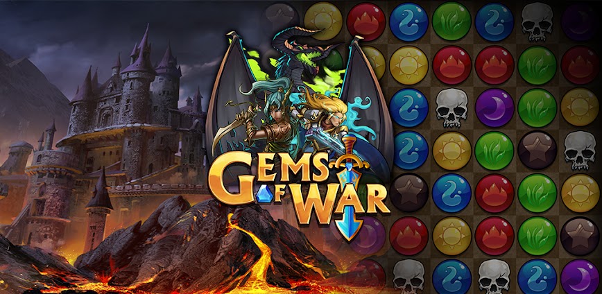 Gems of War – Match 3 RPG 8.9.0 [MOD Menu APK][God Mode]