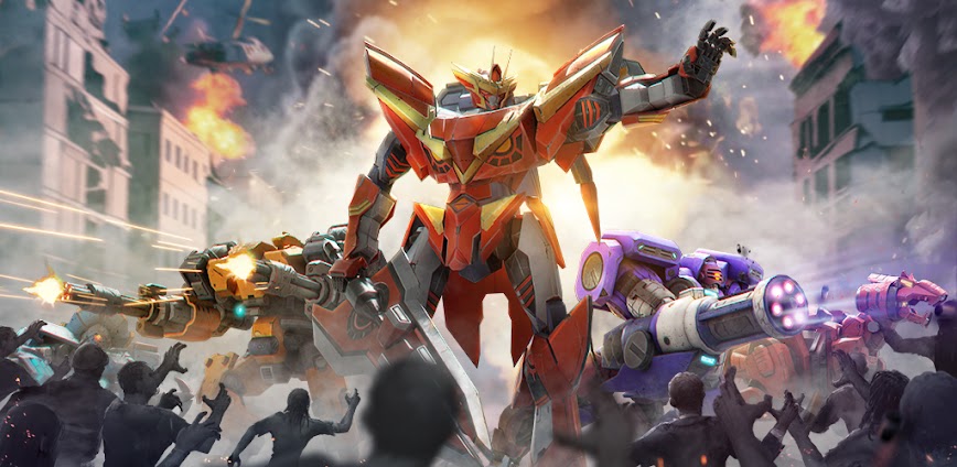 Mech Assemble: Zombie Swarm 1.6.31 [MOD Menu APK][One Hit Kill][God Mode][Speed]