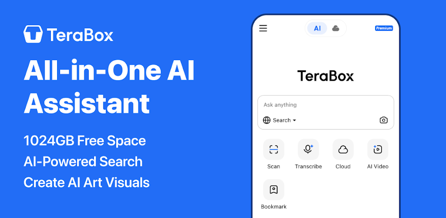 TeraBox: 1TB Cloud & AI Space 4.8.5 [Premium Unlocked]