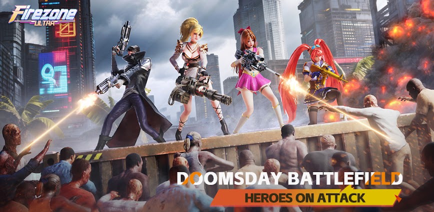 Firezone: Ultra 1.0.10 MOD Menu APK | Dumb Enemy, Damage & Movement Speed Multipliers, Unlimited Ammo