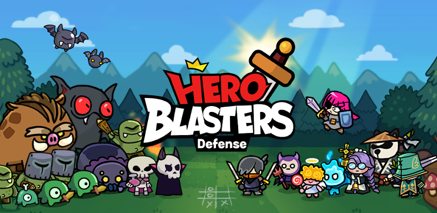Hero Blasters: Defense 1.1.3 MOD Menu APK | Damage Multiplier, God Mode, Currency, Free Purchase, Unlocked No Ads