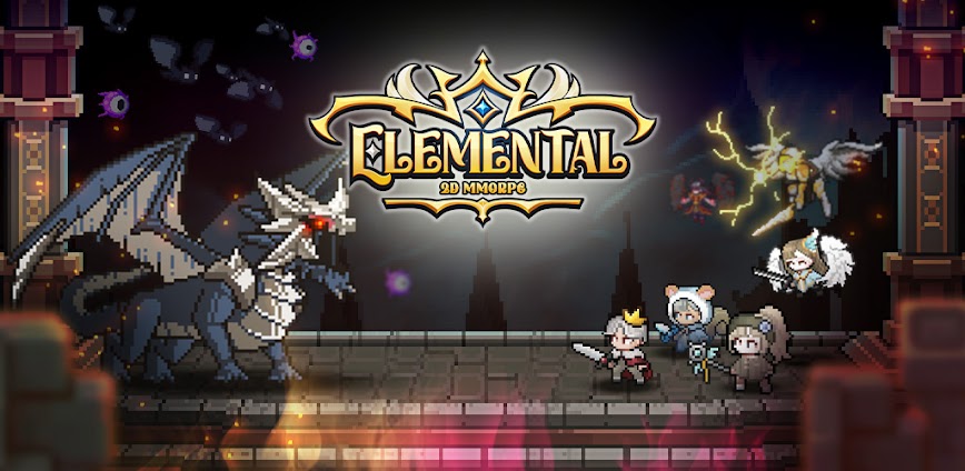 Elemental: 2D MMORPG 184 MOD Menu APK | Damage & Defense Multiplier, Item Drop Multipiler, Speed & More