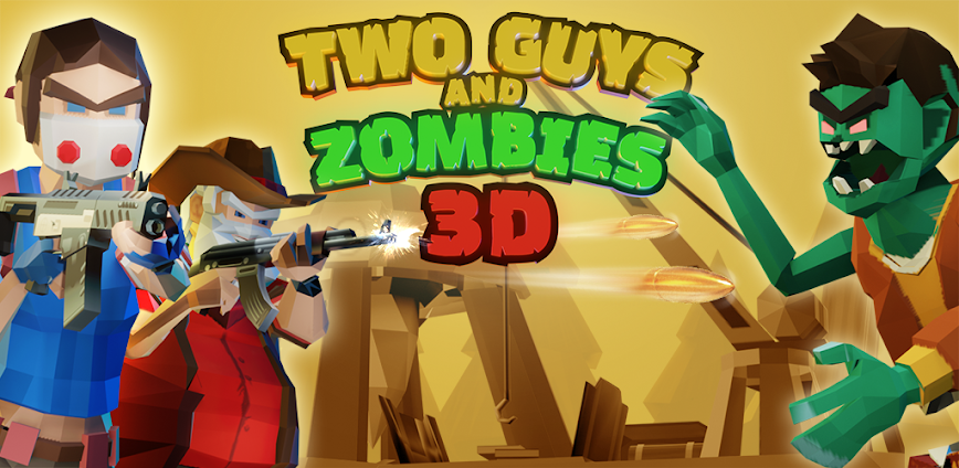 Two Guys & Zombies 3D: Online 0.840 MOD Menu APK | Speed Hack, GodMode, Unlimited Ammo, High Damage, Lot Money and More