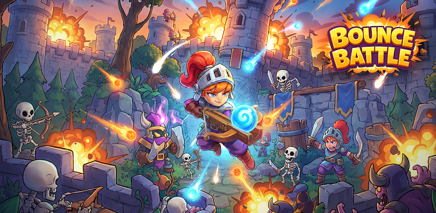 Bounce Battle 1.0.2 MOD Menu APK | Never Die, One Hit Kill, No Attack Cooldown, Unlimited Currency