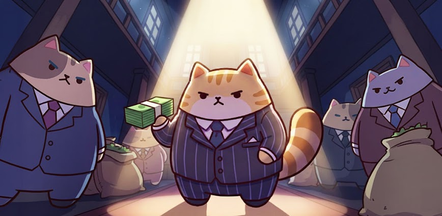 Cat Mafia : Idle Tycoon Games 1.0.4 MOD APK (Menu, Unlocked No Ads, Get Ad Reward Instantly)