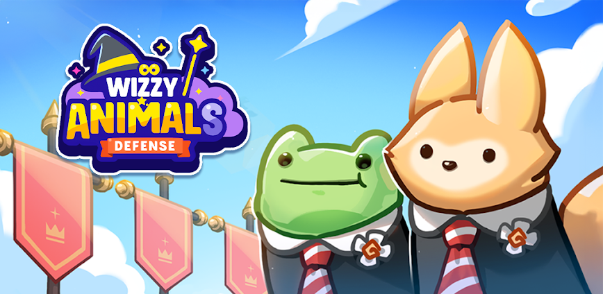 Wizzy Animals : Defense 0.10.4 MOD APK (Menu, Damage Multiplier, God Mode, Unlocked No Ads)