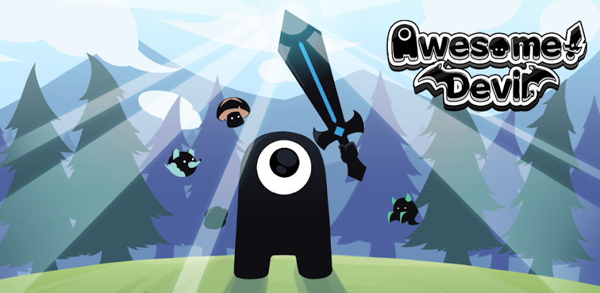 Awesome Devil: Idle RPG! 1.4.30 MOD APK (Menu, Damage Multiplier, Dumb Enemy, Currency Never Decrease)